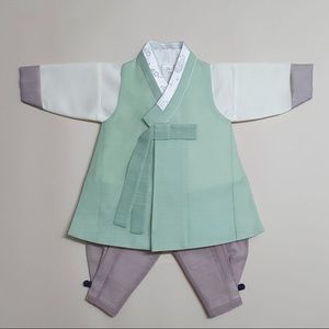 Baby boy hanbok for dohl (korean first birthday)